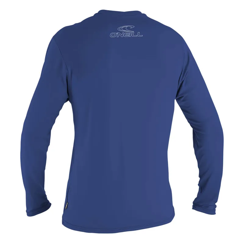 O'Neill Basic Skins Long Sleeve Sun Shirt Blue-1